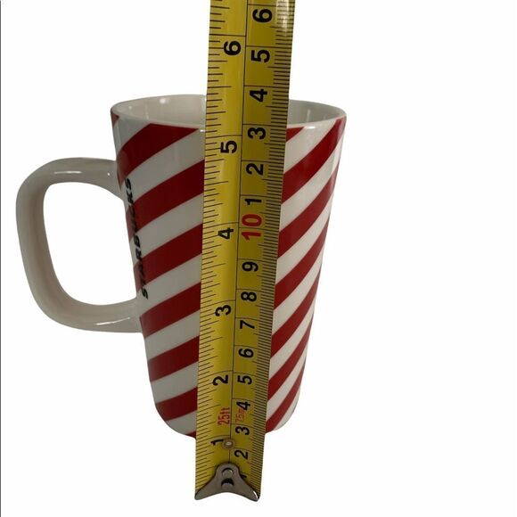 RARE Starbucks Candy Stripe Mug - Picture 5 of 10